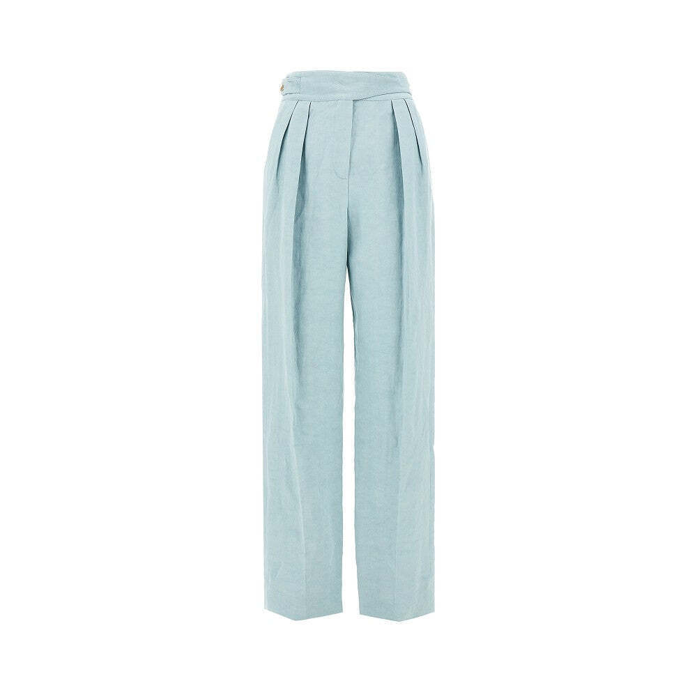 Blaze Tomo Silk And Linen Pants